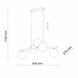 Подвесной светильник TK Lighting ESTERA 5 Black