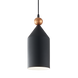 Підвіс (люстра) Ideal Lux TRIADE-1 SP1, Чорний; Золотий, Чорний, Золото, Чорний, Білий, Золотий, Чорний