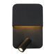 Бра Lucide BOXER LED 3000K With USB charging point Black, BLACK