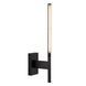 Настенный светильник Lucide FINAN LED 1x6W 2700K With USB charging point Black, BLACK, Черный, Опал