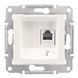 Телефонная розетка RJ11 Schneider Electric Sedna