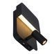 Бра Lucide BOXER LED 3000K With USB charging point Black, BLACK