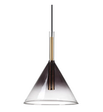 Подвесной светильник Ideal Lux Empire sp1 cono, Gray\Gold