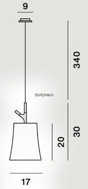 Підвісний світильник Foscarini Birdie piccola, White, Білий, Білий, Білий