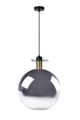Підвісний світильник Lucide JULIUS &Oslash; 40 cm 1xE27 Smoke Grey, Smoke Grey