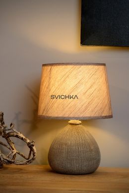 Настольная лампа Lucide RAMZI &Oslash; 18 cm 1xE14 Brown