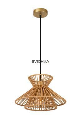 Підвісний світильник Lucide TASMAN 1xE27 Natural, Natural