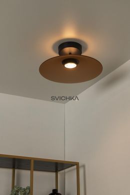 Стельовий світильник Lucide MENGA &Oslash; 40 cm LED Dim. 1x11W 2700K Amber, Amber, Бурштинний, Бурштинний