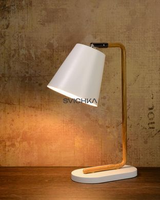 Настільна лампа Lucide CONA 1xE14 White, WHITE