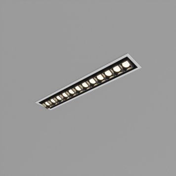 Вбудований світильник Skarlat RSL74108 12&times;2W WH+BK 3000K, Чорний/білий, 18