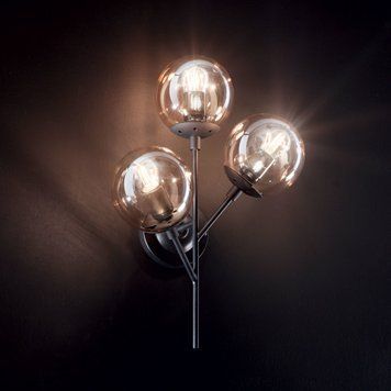 Ideal Lux KEPLER AP3 Чёрный 187006