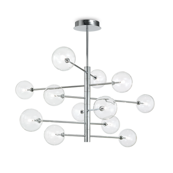 Люстра Ideal Lux 200118 EQUINOXE SP12, Chrome