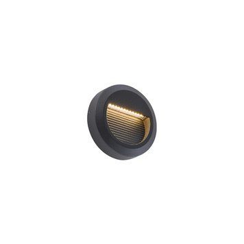 8147 Вуличний світильник Nowodvorski SIDEWALK Round Led CN, Чорний