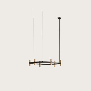 Подвесной светильник Aromas Tura, Black/Gold