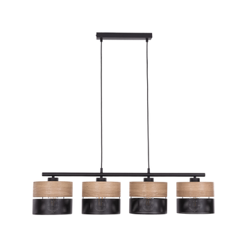 Подвесной светильник TK-Lighting NICOL 4, Black/Beige