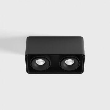 Світильник накладний стельовий BOX_2, Чорний, Чорний, Чорний, Чорний