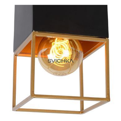 Потолочный светильник Lucide RIXT 1xE27 Black