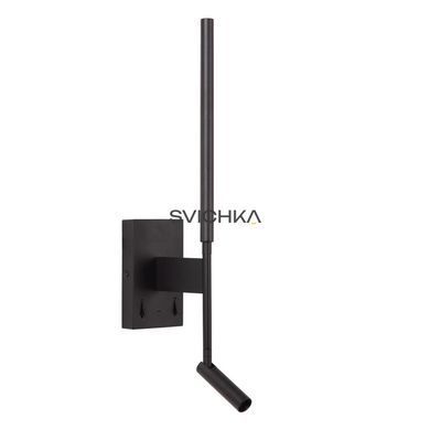 Настенный светильник Lucide FINAN LED 2700K With USB charging point Black