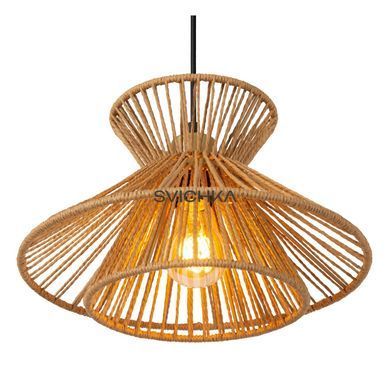 Підвісний світильник Lucide TASMAN 1xE27 Natural, Natural
