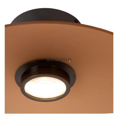 Стельовий світильник Lucide MENGA &Oslash; 40 cm LED Dim. 1x11W 2700K Amber, Amber, Бурштинний, Бурштинний