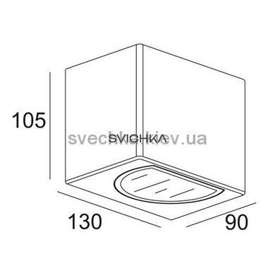 Бра Delta Light TIGA LED BS 223752 8102 W