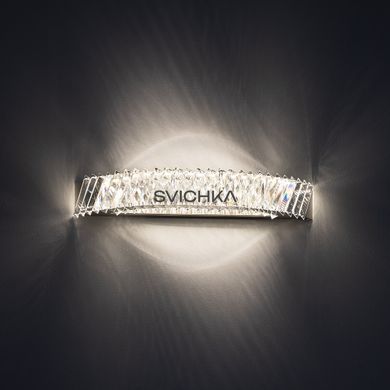 Бра Nowodvorski Luxora 11711 20W, Nickel/Transparent