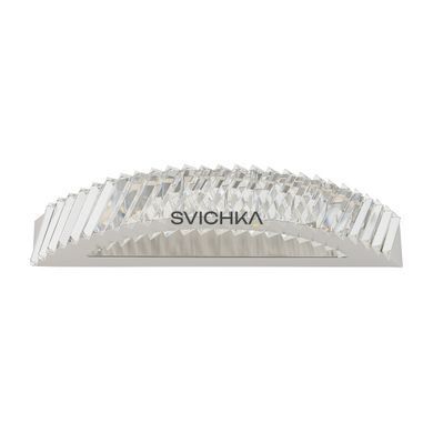 Бра Nowodvorski Luxora 11711 20W, Nickel/Transparent