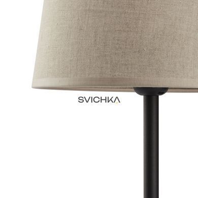 Настільна лампа TK Lighting CHICAGO, Brown, Коричневий, Чорний, Сіро-коричневий