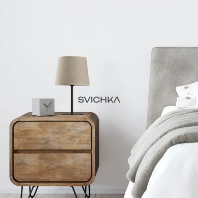 Настільна лампа TK Lighting CHICAGO, Brown, Коричневий, Чорний, Сіро-коричневий