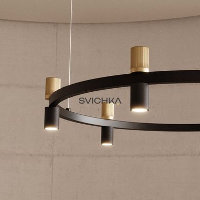 Подвесной светильник Aromas Tura, Black/Gold