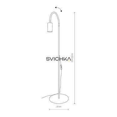 Торшер Nowodvorski EYE FLEX S WHITE 8934, Білий, Білий