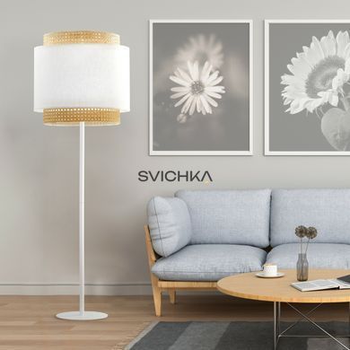 Торшер TK-Lighting BOHO, White/Beige
