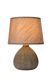 Настольная лампа Lucide RAMZI &Oslash; 18 cm 1xE14 Brown, Brown