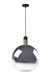 Підвісний світильник Lucide JULIUS &Oslash; 40 cm 1xE27 Smoke Grey, Smoke Grey