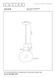 Підвісний світильник Lucide JULIUS &Oslash; 40 cm 1xE27 Smoke Grey, Smoke Grey