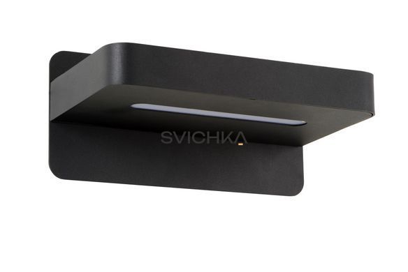 Бра Lucide ATKIN LED 1x6W 3000K With USB charging point Black, BLACK
