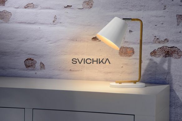 Настільна лампа Lucide CONA 1xE14 White, WHITE