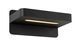 Бра Lucide ATKIN LED 1x6W 3000K With USB charging point Black, BLACK
