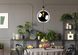 Підвісний світильник Lucide JULIUS &Oslash; 40 cm 1xE27 Smoke Grey, Smoke Grey