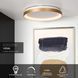 Потолочный светильник Lucide VIDAL &Oslash; 48 cm LED Dim. 1x38W 2700K Matt Gold / Brass, Matt Gold / Brass