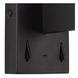 Настенный светильник Lucide FINAN LED 2700K With USB charging point Black, BLACK, Черный, Опал