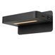 Бра Lucide ATKIN LED 1x6W 3000K With USB charging point Black, BLACK
