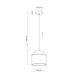 Підвісний світильник TK Lighting DUO JUTA S, Beige/White