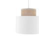 Підвісний світильник TK Lighting DUO JUTA S, Beige/White
