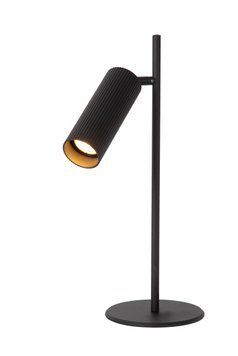 Настільна лампа Lucide CLUBS 1xGU10 Black, BLACK, Чорний, Чорний, Чорний