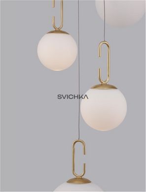 Підвісний світильник Nova luce 9695222 HOOK, Gold