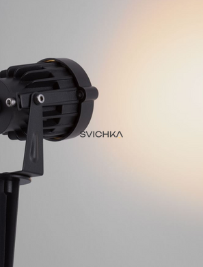 Грунтовий світильник Nova luce QUICK, 7W, Black