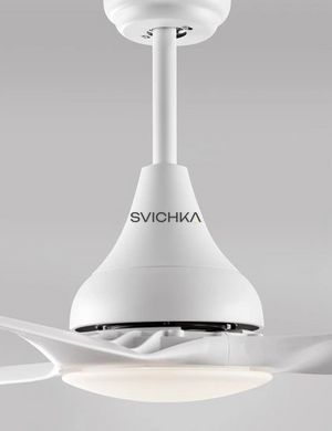 Стельовий вентилятор Nova Luce SAMOA, White