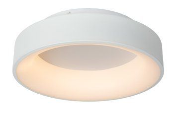 Стельовий світильник Lucide MIRAGE &Oslash; 38 cm LED Dim. 1x22W 2700K White, WHITE