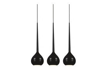 Підвісний світильник Azzardo MD1289-3BK AGA 3 pendant black (AZ1064), Чорний, Чорний